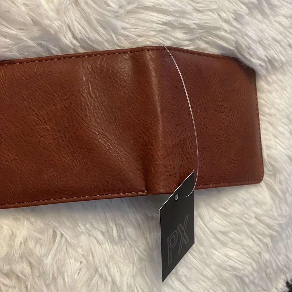 PX Los Angeles Men’s Evan Bi-Fold Wallet in Brown
